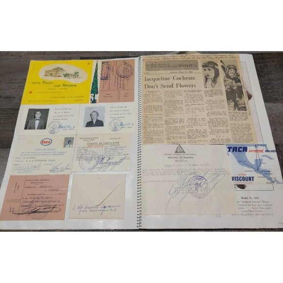 Vintage Ephemera Memorial Scrapbook LDS Latter Day Saints Mission Scrabook - Picture 5 of 9